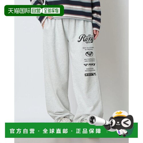 日本直邮ROXY 户外休闲长裤 HISTORICAL PANTS 混凝土色