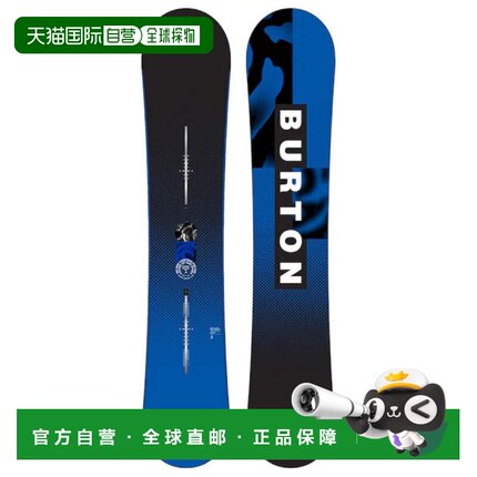 日本直邮Burton 23 - 24男士自由式雪板 Lip Code Flat Top [1070