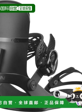 日本直邮SALOMON 雪板固定器 476502 EDB 黑色 男款女款通用 [476