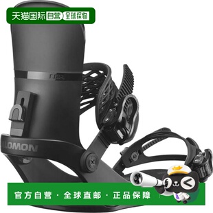 日本直邮SALOMON 雪板固定器 476502 EDB 黑色 男款女款通用 [476