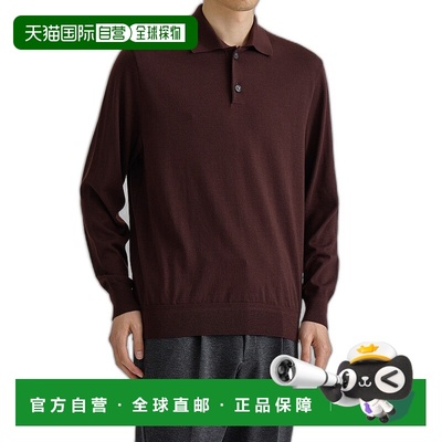 日本直邮UNITED TOKYO 男士羊毛混纺针织翻领衫 134630003羊绒