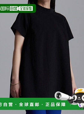 日本直邮RANAN 棉混纺后扣高领足球衫 [R05096EW09141]半高领女装