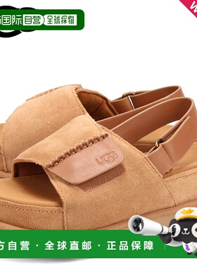 日本直邮 UGG 凉鞋带凉鞋 Golden Star 高露跟女式厚底女式 GOLDE