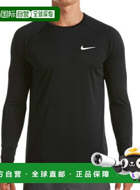 日本直邮 Nike 男士基础款长袖Hydroguard健身泳衣 [NESSA587-N00