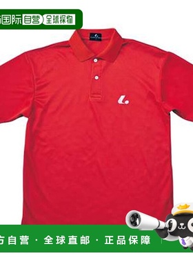 日本直邮LUCENT 网球男女士青少年比赛球衣红色 XLP5101 吸汗速干
