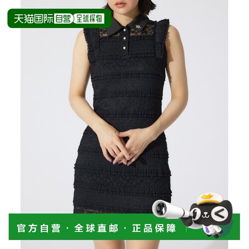 日本直邮rienda 女士春季蕾丝吊带连衣裙 112ISA8【付后1h可退】