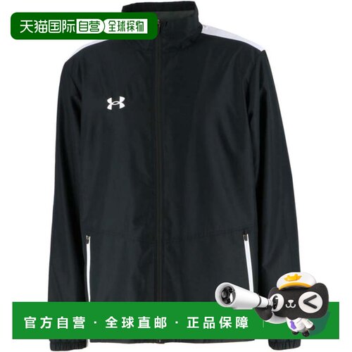 日本直邮UNDER ARMOUR 安德玛UA团队保暖夹克男女款 黑色