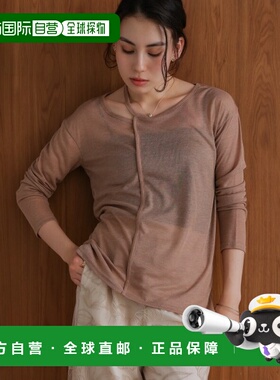 日本直邮Bou Jeloud 女装 Slub sheer设计套头衫 5539021