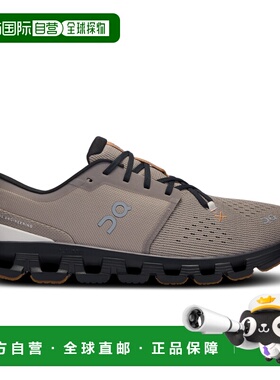 日潮跑腿ON昂跑 男士 Cloud X 4 网面缓震运动鞋 Fog | Black 31.