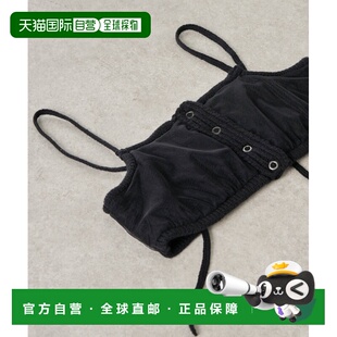 1h可退 日本直邮COLLAGE GALLARDAGALANTE 女装 蕾丝拼接针织背心