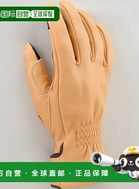 【日本直邮】Daytona 牛革全季摩托车手套 内缝长款 HBG-039 自然