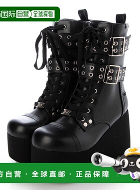 日本直邮YOSUKE 厚底系带靴 YO729BW20129