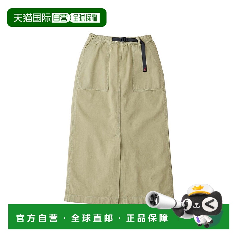 1h可退 日本直邮Gramicci 女装 长款 Baker 裙子 棉质宽松设计 93