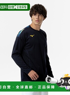 日本直邮美津浓 MIZUNO 练习衫 球拍运动短袖 男款 62JAC04514