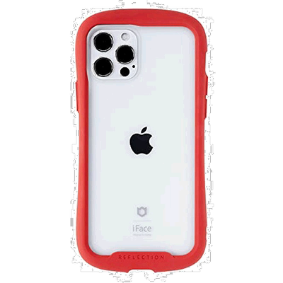 【日本直邮】iFace Reflection iPhone 12 Pro 强化玻璃 红色