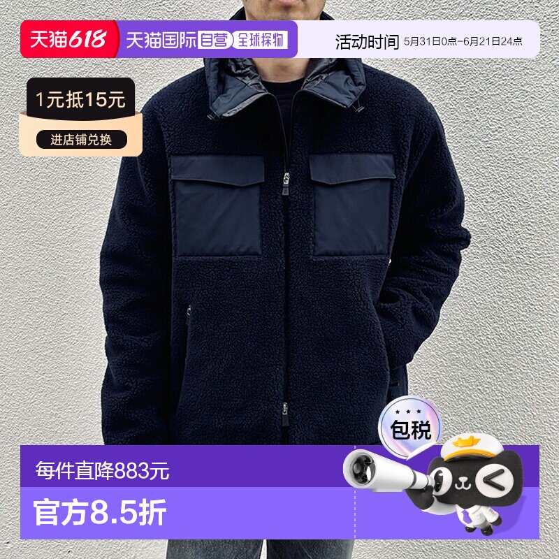 日本直邮HERNO 男士层压 GORE-TEX CPO 夹克衫 GI00118UL 12804