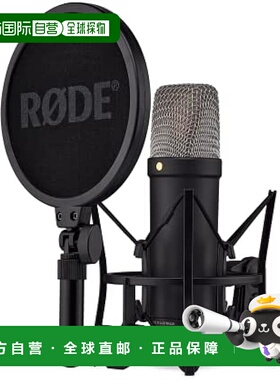 【日本直邮】Rode罗德 电容麦克风 第5代 黑色NT1GEN5B新款