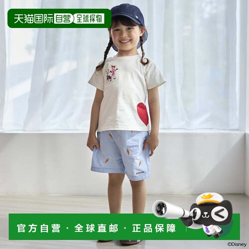 日本直邮Petit Main Zootopia刺绣半裤