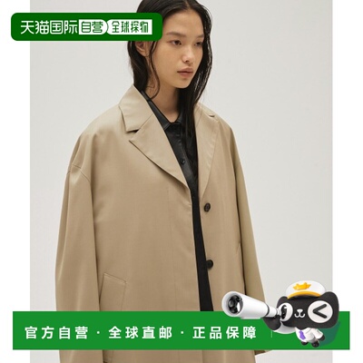 日本直邮TODAYFUL 女装 全羊毛 春季风衣 宽松廓形设计 12610003