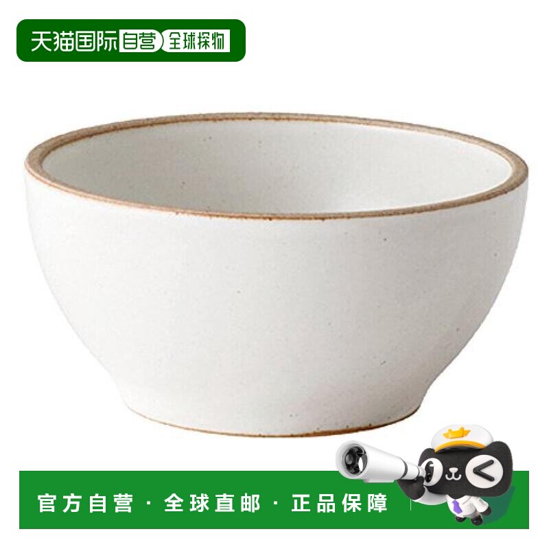 【日本直邮】kinto西餐餐具套装NORI碗直径12cm白色经久耐用瓷器