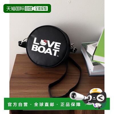 日本直邮LOVE BOAT×HELLO KITTY联名圆筒肩背包（男女同款） LBK