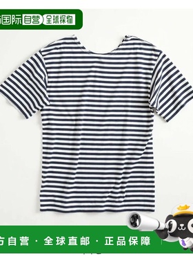 1h可退 日本直邮THE SHINZONE 女士半袖海军条纹T恤 黑色 F0 24MM