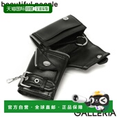 真皮卡包男女通用这款 日本直邮Beautiful People 真皮骑行卡包兼1