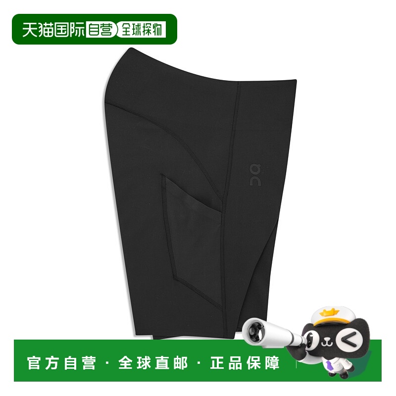 日潮跑腿ON昂跑 女士 Studio Tights 紧身短裤 Black XS 1wf1255