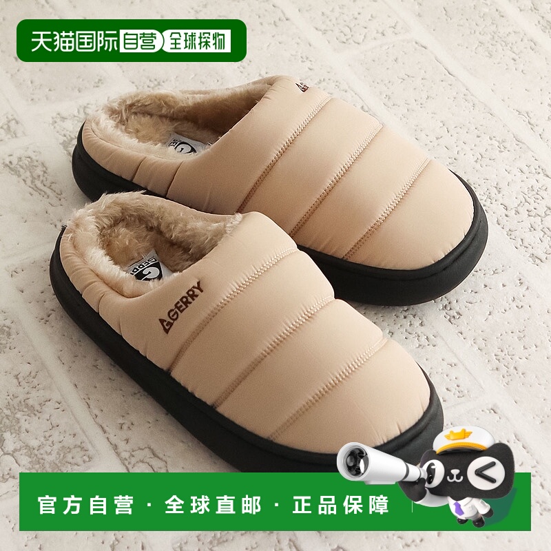 日本直邮Gerry男女士冬季凉鞋采用羊毛和羊绒混纺面料轻便保暖内6