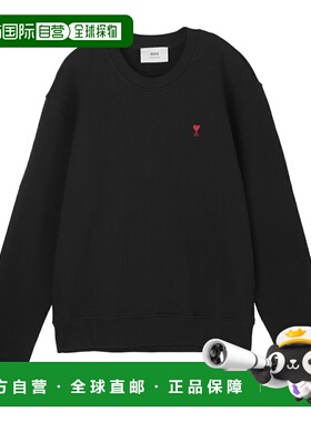 自营 AMI DE COEUR 卫衣 [AW] 黑色男士女士bfusw035 730 001 Noi