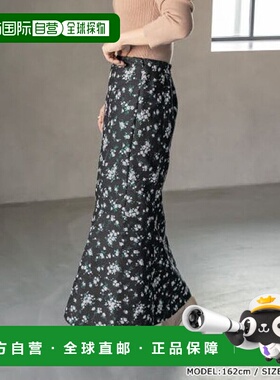 日本直邮RANDA 牛仔风花卉短裙 RA041EW14333 裙子