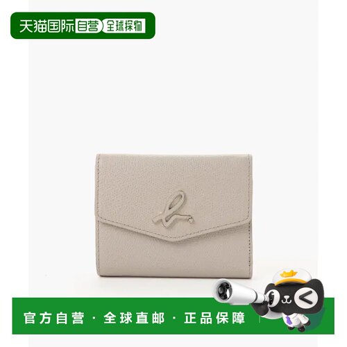 1h可退 日本直邮agnesb agnes b 女士天然皮革钱包 大气简约设计