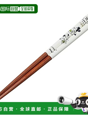 【日本直邮】Skater斯凯达 漆筷21cm 迪士尼米老鼠 绿色世界ANN4S