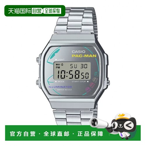 日本直邮CASIO标准款PAC-MAN联名男表 A168WEPC-7A
