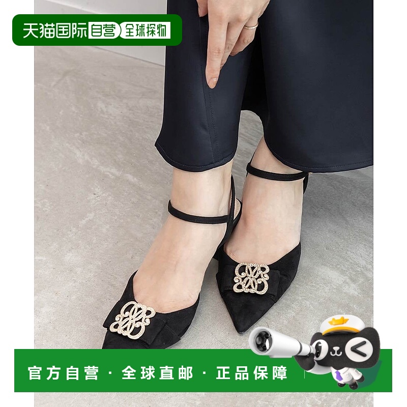 日本直邮RANDA VISU Monogram Parts Strap Pumps