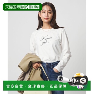 relaxing label 女装 Chic系列长袖 半 1h可退 T恤 日本直邮green