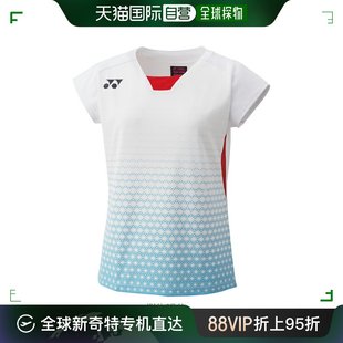 女 208 比赛衬衫 网球 羽毛球服 Yonex 合身衬衫 日本直邮