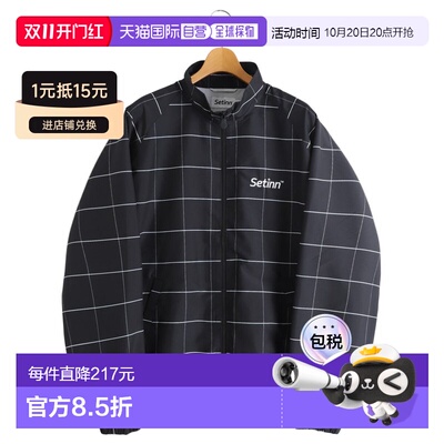 日本直邮Setinn 男士宽松印花运动夹克 25F033 【付后1h可退】