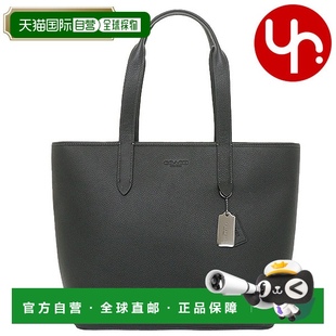 日本直郵Coach 精致荔枝紋皮革托特包黑色FC9876C9876特 Sullivan