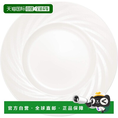 【日本直邮】Narumi鸣海 餐盘 27cm 白色 51800-5812陶瓷