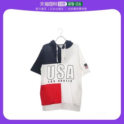 【日本直邮】Style Block Star Spangled Banner USA logo印花配T