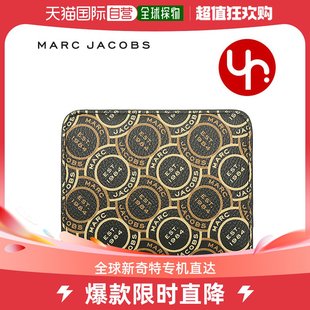 双折钱包S130M12FA22印章帆布迷你钱包 女式 Jacobs Marc