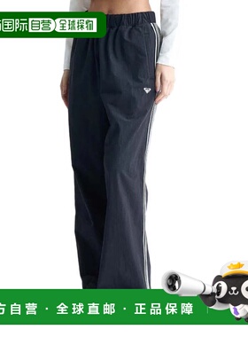 日本直邮ROXY LIFE STRIPE宽松版型长裤[24FWRPT244008BLK] 黑色