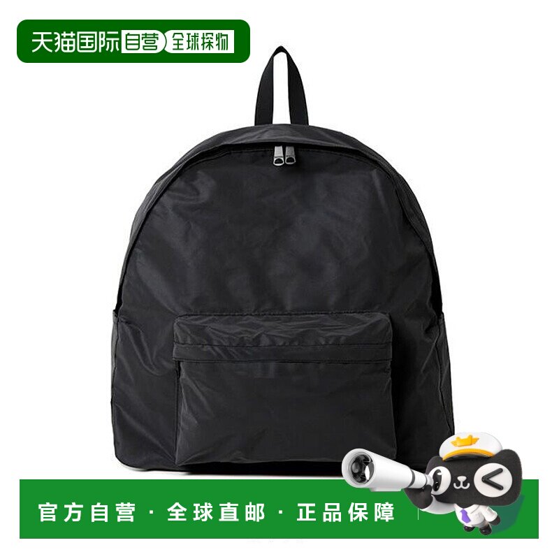 1h可退 日本直邮PACKING 男女同款 黑色反光材质大容量背包 简约