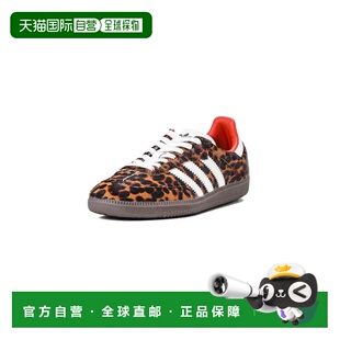 纯黑 日本直邮阿迪达斯 白色 SAMBA 运动鞋