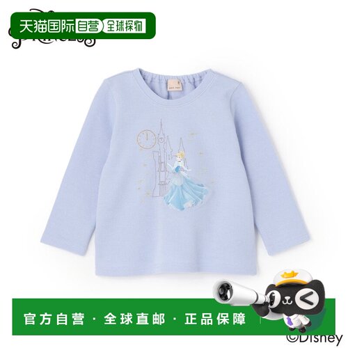 日本直邮NARUMIYA 普蒂迈恩(petit main)【迪士尼】刺绣图案长袖T