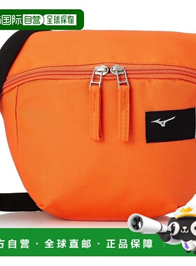 【日本直邮】Mizuno美津浓 斜挎包COLORE 抗菌 B3JM2003 橙色