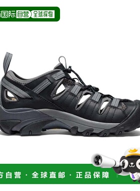日潮跑腿keen科恩 男款 Arroyo Two 徒步鞋 Black/SteelGrey 25