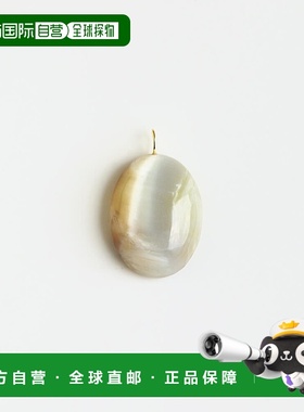 1h可退 日本直邮cui-cui K18 黄金 Opal猫眼石 charm吊坠 904129