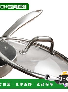 【日本直邮】Iris Ohyama爱丽思欧雅玛 不锈钢锅盖16cm PDG-SG16